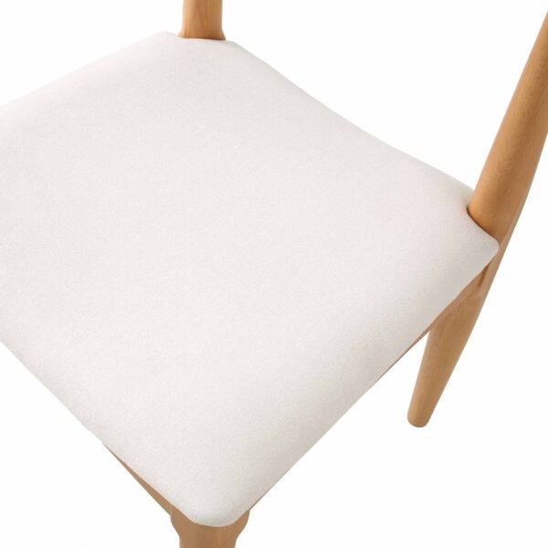 Sura Set of 2 Solid Wood Dining Chairs - Image 6