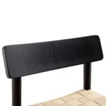 Bira Set of 2 Solid Wood and Jute Dining Chairs - Image 6