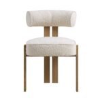 Opera Boucle Dining Chair - Image 2