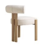 Opera Boucle Dining Chair - Image 3