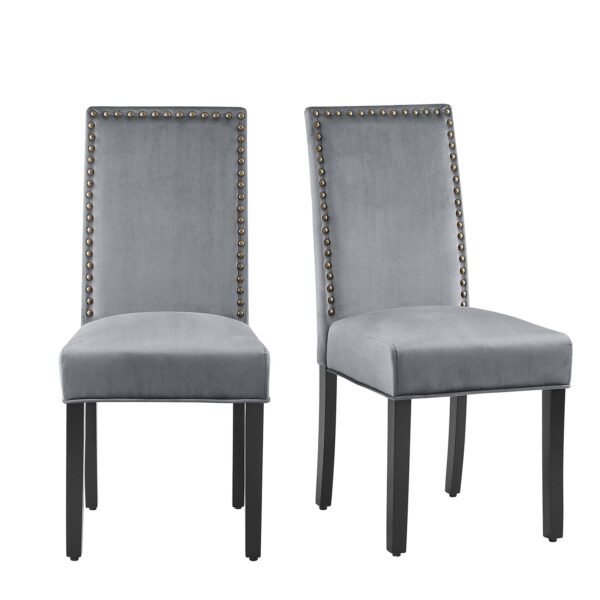 Miva Upholstered Set of 2 Dining Chairs - Image 9