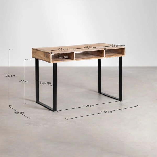 Harmony Comfort Solid Wood Study Table - Image 5