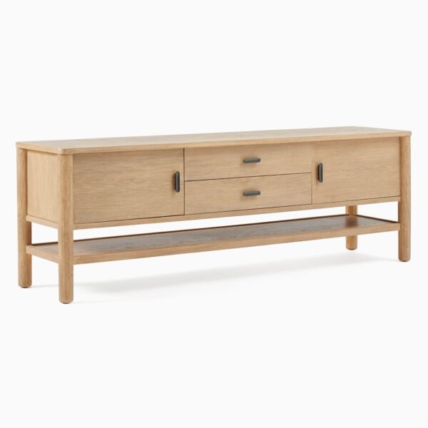 Tadu Solid Wood TV Cabinet - Image 4