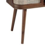 Curved Rattan 2-Door Buffet Sideboard - Image 7
