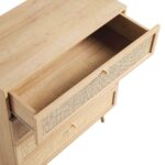 Classic Rattan Tall Chest of 4 Drawers - Image 7