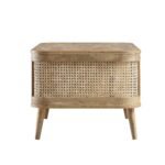 Curved Rattan Coffee Table - Image 6