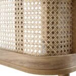 Curved Rattan Coffee Table - Image 7