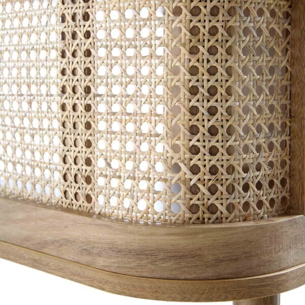 Curved Rattan Coffee Table - Image 7