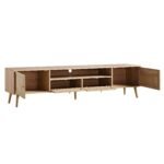 Classic Rattan 200cm Wide TV Unit - Image 6