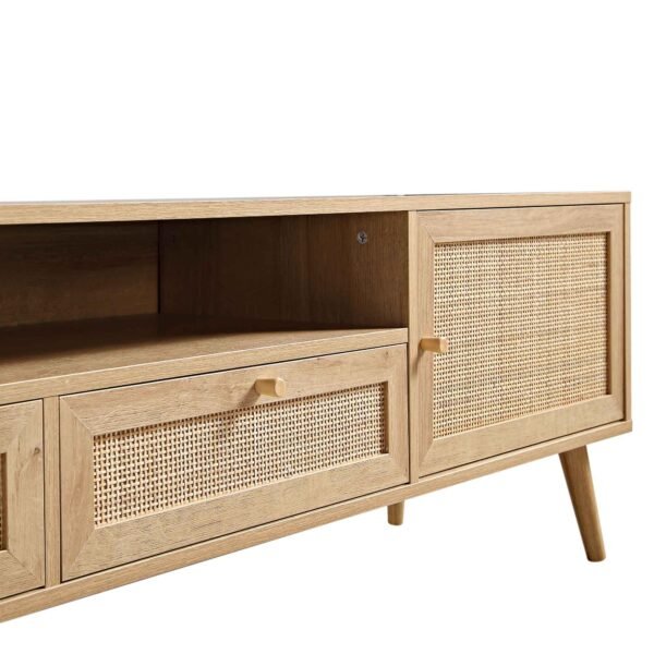Classic Rattan 200cm Wide TV Unit - Image 7
