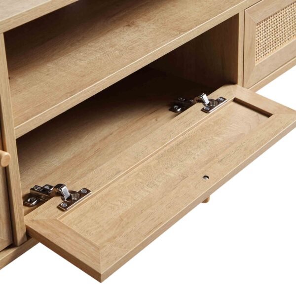 Classic Rattan 200cm Wide TV Unit - Image 8