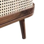Curved Rattan 150cm Wide TV Unit - Image 7