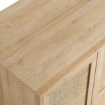 Classic Rattan Compact Double Wardrobe - Image 8