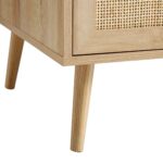 Classic Rattan Compact Double Wardrobe - Image 9