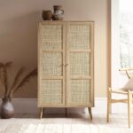 Classic Rattan Compact Double Wardrobe - Image 2