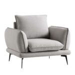 Kabi 1-Seater Upholstered Sofa - Image 10