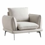 Kabi 1-Seater Upholstered Sofa - Image 9