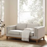 Habi Upholstered Fabric 2-Seater Sofa