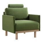 Mari Upholstered Fabric Armchair - Image 7
