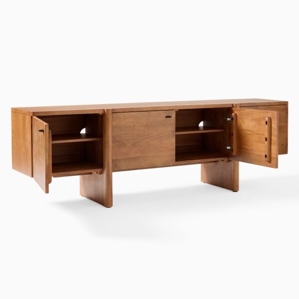 Amak Luxury Solid Wood TV Unit - Image 4