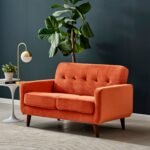Bani 2-Seater Upholstered Sofa - Image 2