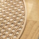 Dewa Solid Wood Rattan Side Table - Image 6