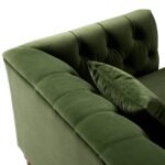 Lena 1-Seater Upholstered Sofa Armchair - Image 7