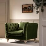 Lena 1-Seater Upholstered Sofa Armchair