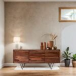 Beva Solid Wood TV Cabinet