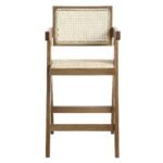 Bana Rattan Solid Wood Counter Stool - Image 4