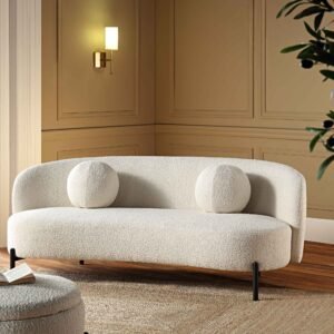 Jaba 3-Seater Upholstered Sofa