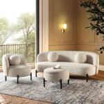 Jaba 1-Seater Upholstered Sofa - Image 3