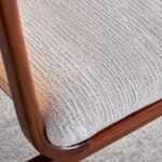 Keva Solid Wood Rattan Armchair - Image 5