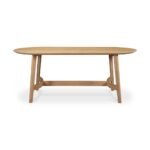 Bira Timeless Solid Wood 6-Seater Dining Table - Image 2