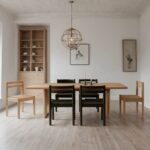 Buma Solid Wood Large Dining Table