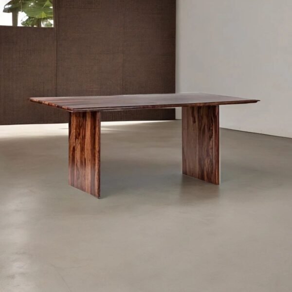 Ikon Solid Wood Classic 6-8 Seater Dining Table - Image 1