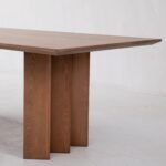 Accra Solid Wood Stylish 6-8 Seater Dining Table - Image 9