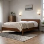 Vida Solid Wood Platform Bed - Image 2