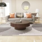 Starc Solid Wood Round Coffee Table