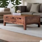 Thar Solid Wood Storage Coffee Table
