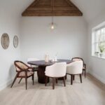 Deka Solid Wood Rectangle 6-Seater Dining Table - Image 2