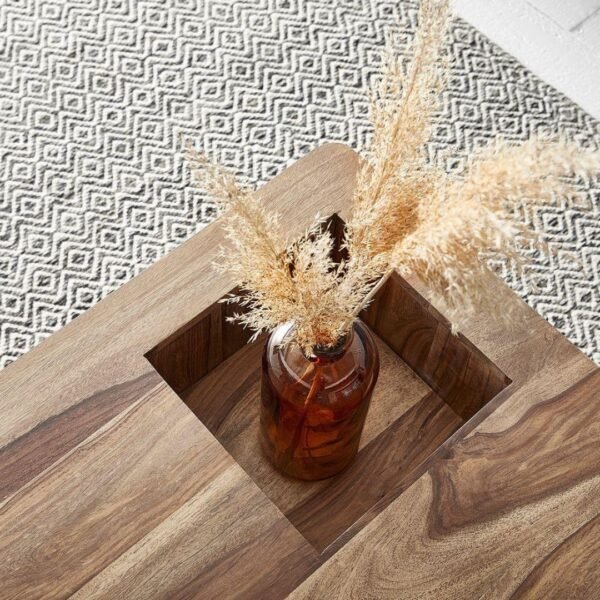 Dovl Solid Wood Square Coffee Table - Image 4