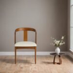 Henley Solid Wood Upholstered Dining Chair - Image 2