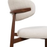 Quad Solid Wood Modern Dining Chair - Image 7