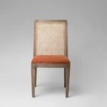 Fegi Solid Wood Rattan Dining Chair - Image 2
