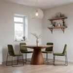 Waba Solid Wood Round Dining Table