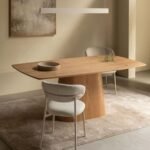 Kira Solid Wood Rectangular 6-8 Seater Dining Table
