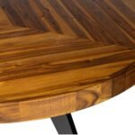 Kerq Solid Wood Round Dining Table - Image 5