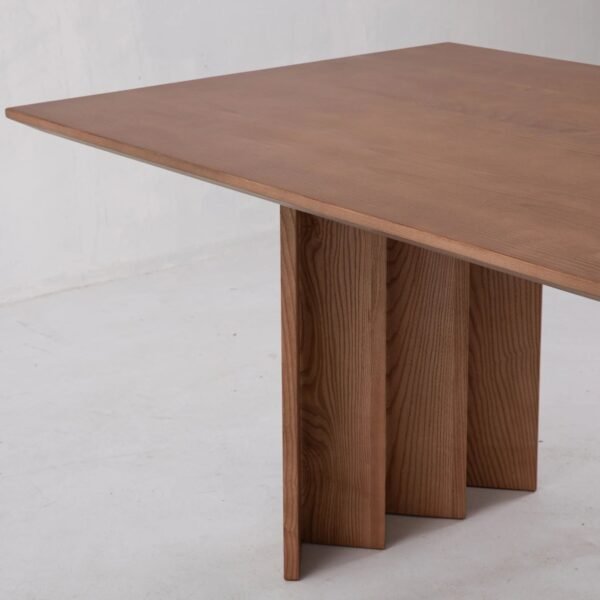 Accra Solid Wood Stylish 6-8 Seater Dining Table - Image 8