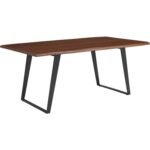 Paris Solid Wood Live Edge Dining Table - Image 2